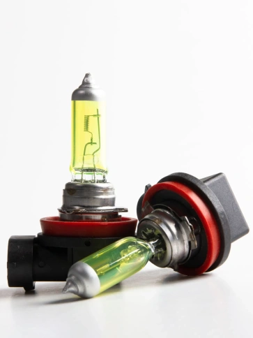 Лампа галоген. H11 12V 55W PGJ19-2 Lumen Yellow +50% (жёлтая) (комплект 2 шт.) LPY12VH11 фото 6