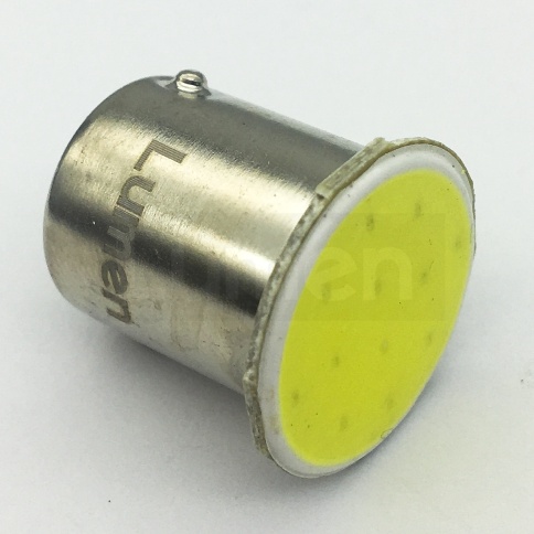 Лампа светодиод. T15 12V Lumen Atomx S25-COB12 ( P21W, BA15s, одноконт.) (в уп. 5шт) MLD-12VS25-1125 фото 1
