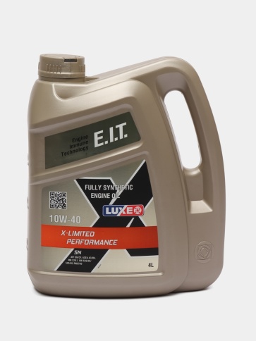 10W40 LUXE X-LIMITED PERFORMANCE SN 4л фото 2