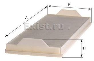 Фильтр салонный MFILTER K997 фото 1