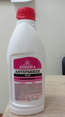 Antifreeze -40 G12 NORDICA красный (1 кг) фото 2