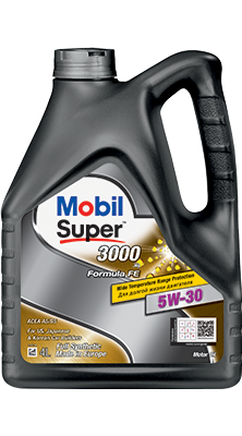 5W30 MOBIL  SUPER 3000 Formula FE синт 4Л  масло моторное ЕС фото 1