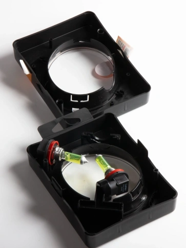 Лампа галоген. H11 12V 55W PGJ19-2 Lumen Yellow +50% (жёлтая) (комплект 2 шт.) LPY12VH11 фото 3