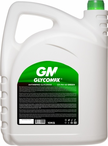 Антифриз GLYCOMAX Green G11 (зеленый) 10 кг фото 2