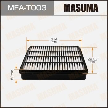 ФИЛЬТР ВОЗД. Masuma MFA-T003 фото 1