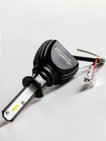 Лампа светодиод. H1 Q3  Allroad Yellow (P14,5s) 9-32V 20W (желтый свет) ALRQ3H01Y фото 2