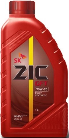 75W90  ZIC GFT (G-F TOP) трансм масло синт GL-4/5 1Л EC фото 1