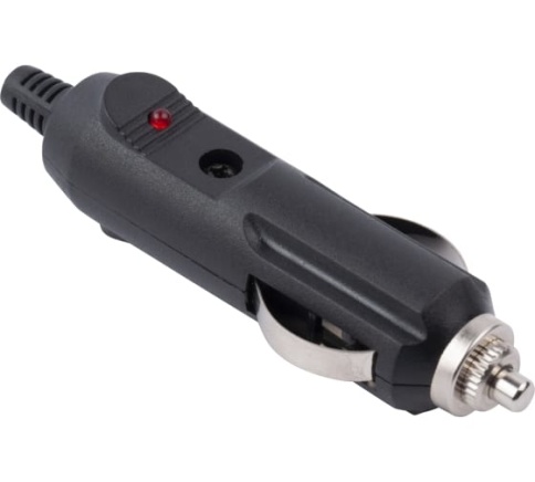 Штекер автоприкуривателя с предохранителем и индикатором AUTOVIRAZH AV-4404 фото 1