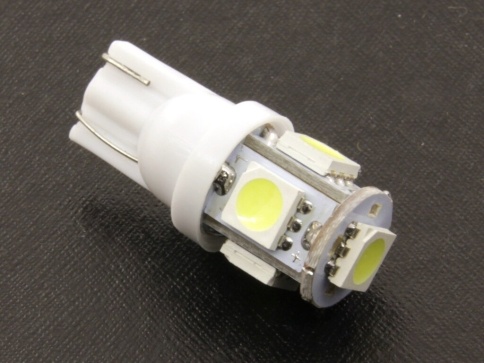 Лампа светодиод.  Т10 24V Lumen Quantum T10-5050-5SMD (в упак.10шт) MLD-24VT10-1687  фото 1