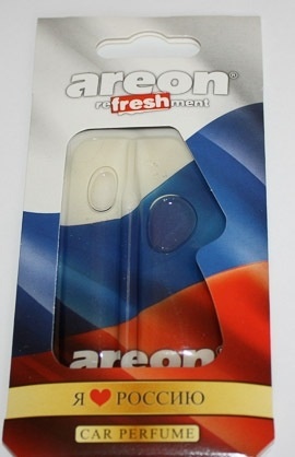 Ароматизатор  AREON гель "REFRESHMENT LIQUID" Флаг РФ Летняя мечта фото 1