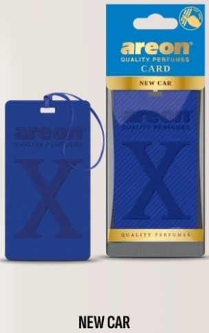 Ароматизатор  AREON "CARD" New car (Новая машина) NEW фото 1