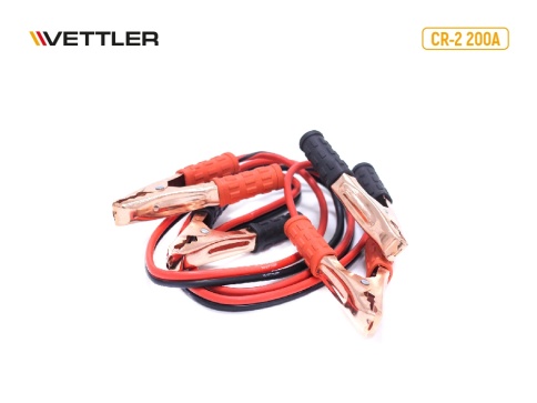 Провода пусковые, 200А 3 м. морозостойкие с сумкой  VETTLER (CR-2) 17264 фото 1