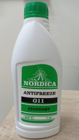 Antifreeze -40 G11 NORDICA зеленый (1 кг) фото 2