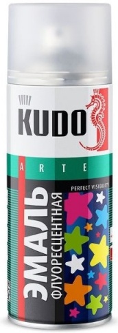 ЭМАЛЬ  флуоресцентная ЛИМОННО-ЖЕЛТАЯ  KU-1204 фото 2