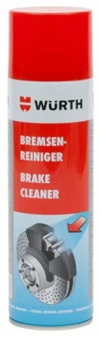 Очиститель тормозов  WURTH BFD, 500 мл. фото 1