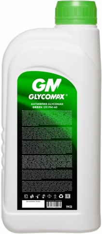 Антифриз GLYCOMAX Green G11 (зеленый) 1 кг фото 2