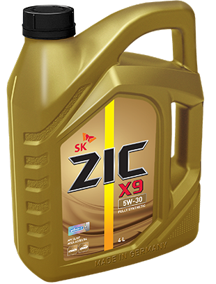 5W30  ZIC  X9 (XQ  SL/CF)      4Л   масло мотор ЕС фото 1