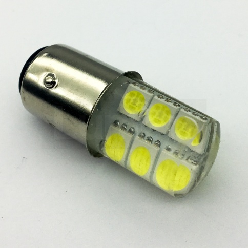 Лампа светодиод.  T8 12V Lumen Drop BA9S-12SMD Sil (в уп. 10шт) MLD-12VT4W-4827 фото 1