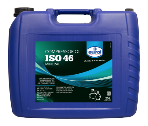 Eurol Compressor oil 46 Масло компрессорное   20л фото 1