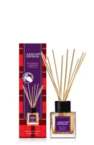 Ароматизатор  AREON HOME PERFUME STICKS TARTAN 50 ML Patchouli-Lavender-Vanilla (эксклюзив) фото 1