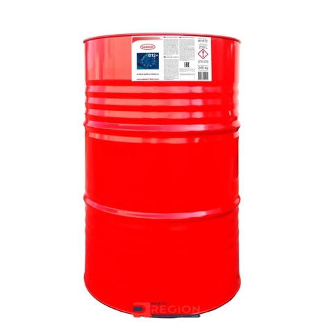 Антифриз ANTIFREEZE Samson EU-Standard G12+ 210 л (красн.) Carboxylate long life фото 1