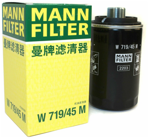 ФИЛЬТР Масл.MANN W 719/45M фото 1
