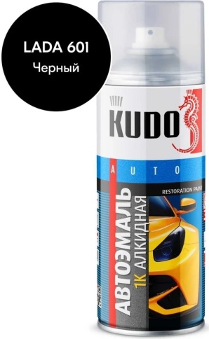 Автоэмаль ЧЕРНАЯ 601  KU-4034 фото 2