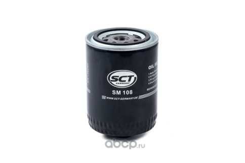ФИЛЬТР МАСЛ. SCT-SM108  (ауди, VW дизель) фото 1