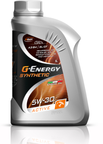 5w30  G-Energy   SyntheticActive  масло  (1л /0,854кг)    253142404 фото 1