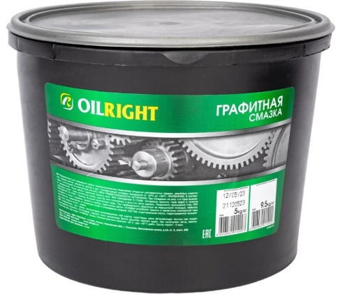 СМАЗКА ГРАФИТНАЯ   OIL RIGHT 5 КГ фото 1