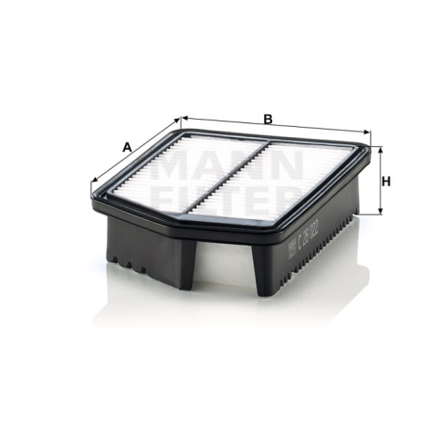 ФИЛЬТР ВОЗД. MANN C 26 022 фото 1