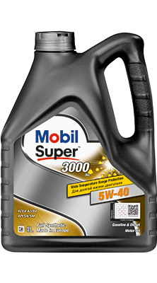 5W40 MOBIL  3000 SUPER  СИНТ 4Л масло моторное /ЕС фото 1