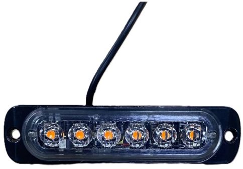 Сигнальный огонь 12-24V Allroad 6SMD Amber AST06 фото 1