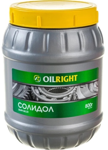 СМАЗКА СОЛИДОЛ-Ж   OIL RIGHT   800 гр фото 1