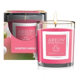 Ароматизатор  AREON HOME PERFUMES АРОМАТИЧЕСКАЯ СВЕЧА 120 гр. Ландыш фото 1