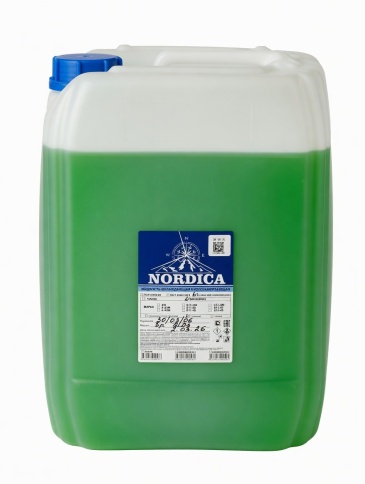 Antifreeze -40 G11 NORDICA зеленый (20 кг) фото 5