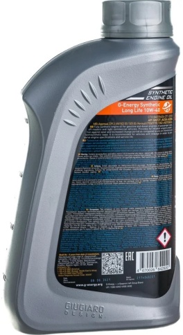 10W40 G-Energy Synthetic Long Life 10W-40   1 л Масло моторное 253142394 фото 3