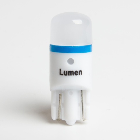 Лампа светодиод. T10 12V Lumen Solarx W6000K W5W (к-т 2шт, цена за к-т) T10SLRW6K фото 1