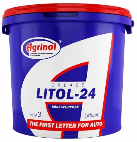 Смазка Литол -24 Агринол  9 кг фото 1