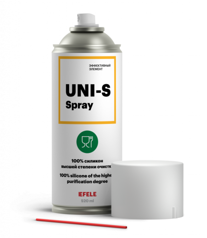  EFELE® UNI-S SPRAY(210мл.) Гибридное силиконовое средство фото 1