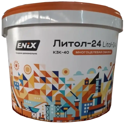 Смазка Литол -24 ENIX  9 кг фото 2