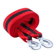 ТРОС БУКСИР лента 12 т*5 м с 2 крюками в коробке с чехлом "DSV" R88112 фото 1