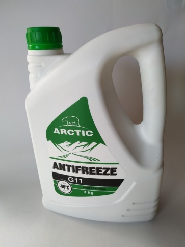 ARCTIC антифриз G11 зеленый 3кг фото 1
