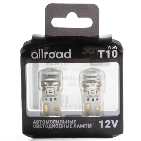 Лампа светодиод. T10 12V Lumen Drive серия W5W (к-т 2шт, цена за к-т) ALR-T10 фото 1