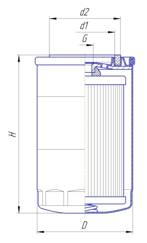 ФИЛЬТР ТОПЛ. ДИФА 6150 (FF5767, 5301448) фото 5