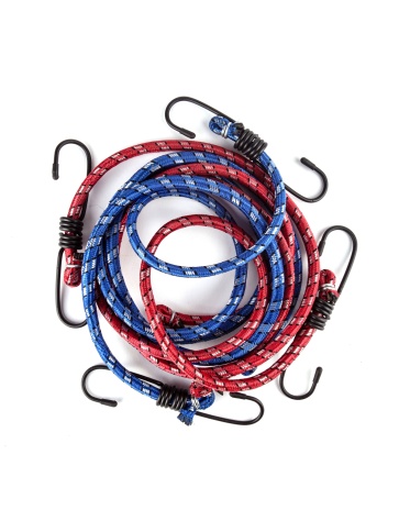 Резинки для крепления груза 4шт D8мм*80см AV-017402 фото 1