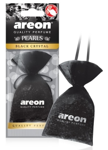 Ароматизатор  AREON мешочек  "PEARLS" Черный лед фото 1