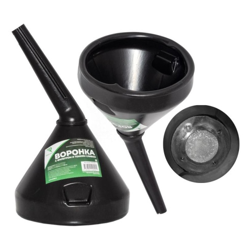 Воронка с фильтром и тонким сливом (большая) REKZIT 93008 фото 1