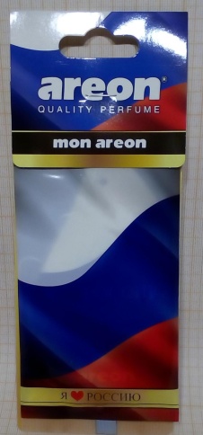 Ароматизатор  AREON сух "MON AREON" Флаг РФ Летняя мечта   фото 1