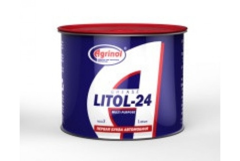 Смазка Литол -24 Агринол  0,4 кг(банка) фото 2
